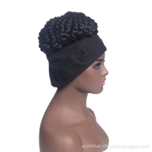 Aishili wholesale high quality headband half wigs for black women wig grip headband